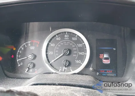 2021 Toyota Corolla Le z USA, uszkodzony, nr VIN 5YFEPMAE9MP182313